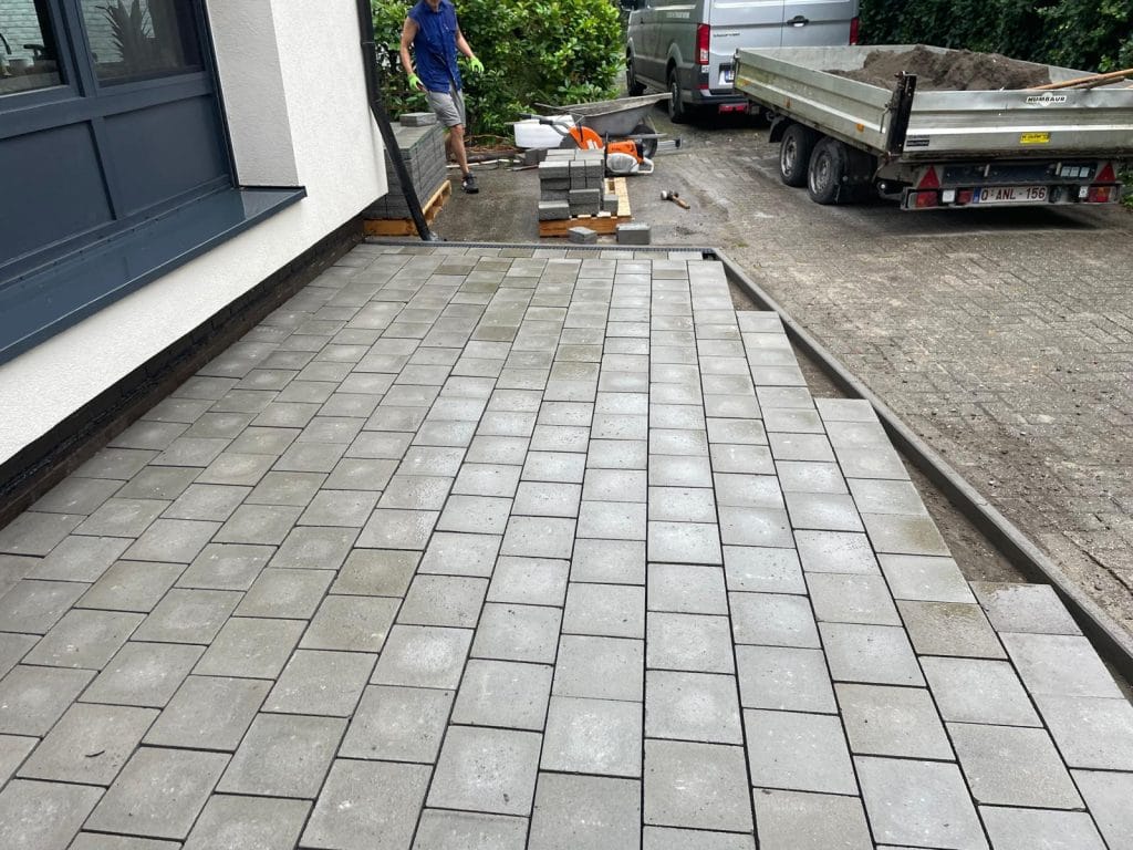 Extra parkeerplaats aanleggen in Antwerpen - projectfoto 4 - Realisatie door PSBRUK Eeklo