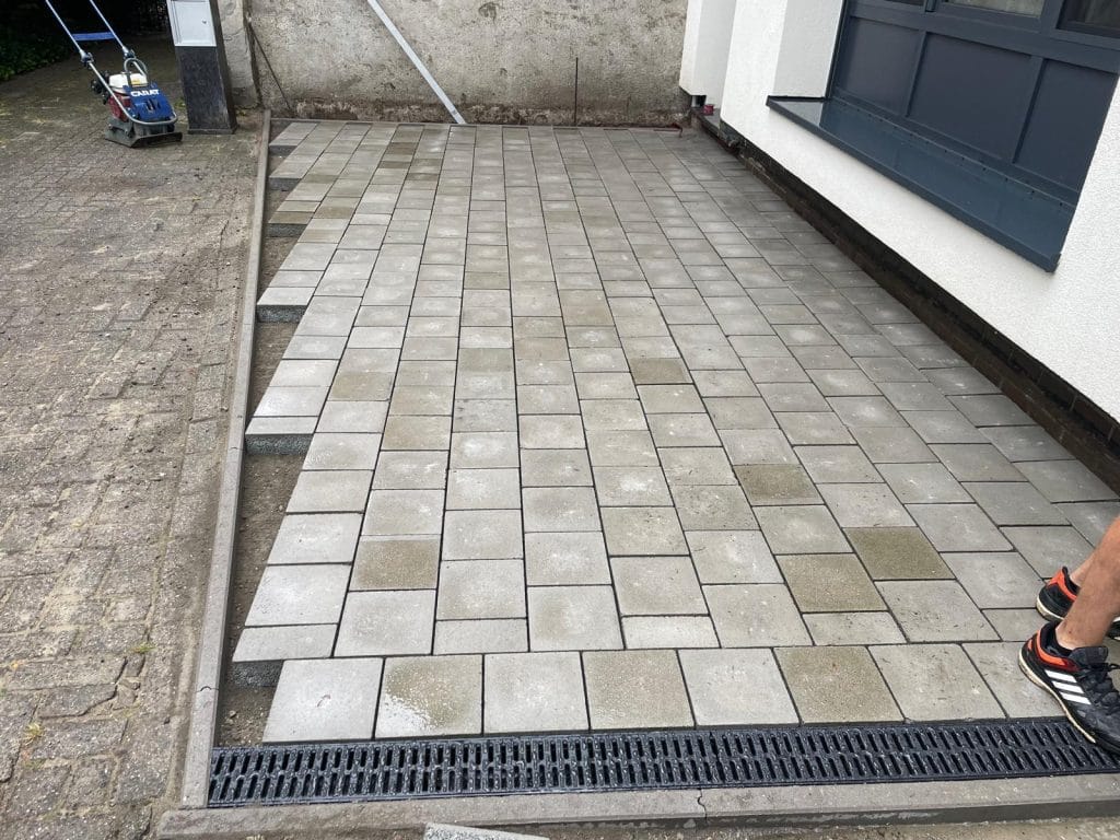 Extra parkeerplaats aanleggen in Antwerpen - projectfoto - Realisatie door PSBRUK Eeklo