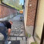 Rioleringswerken en herstel van oprit in Ertvelde - projectfoto - Realisatie door PSBRUK Eeklo