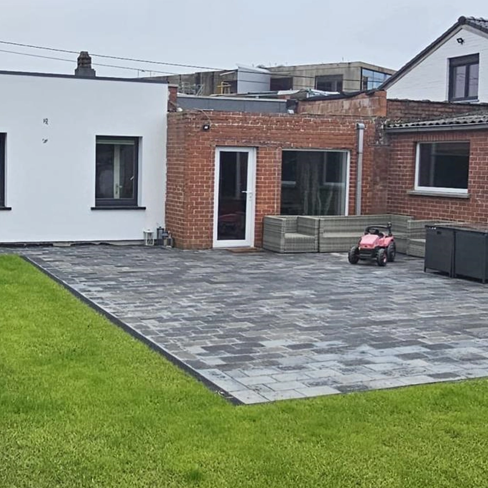 Oprit & Terras in Torhout - Torhout - projectfoto 3 - Realisatie door PSBRUK Eeklo