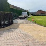 Oprit herstellen in Aalter met lichte bestrating - projectfoto 5 - Realisatie door PSBRUK Eeklo