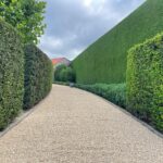 Toegangsweg in Aalter met lichte siergrind - projectfoto - Realisatie door PSBRUK Eeklo