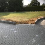 Bestratingswerken rond school in Waterloo - projectfoto 3 - Realisatie door PSBRUK Eeklo