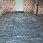 Bestrating rond de woning in Destelbergen-Heusden - projectfoto 2 - Realisatie door PSBRUK Eeklo